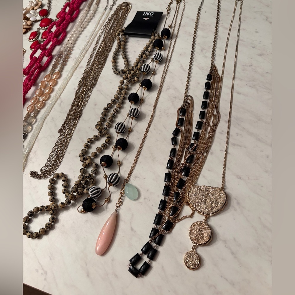 Huge Statement Boutique Necklace Bundle - image 2